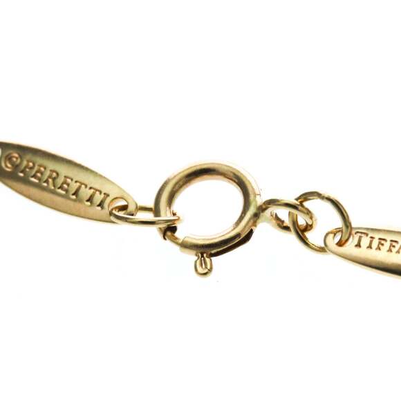 TIFFANY 18k Gold Heart Necklace